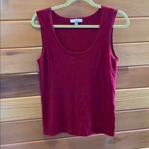Silk and Cashmere Tank Top